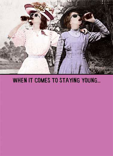 Beer in their Bonnets Funny For Us Gals   Women, Drinking, Vintage, Cute, Girls, Beer, Chug, Down, Hats,  We girls got it DOWN! Happy Birthday